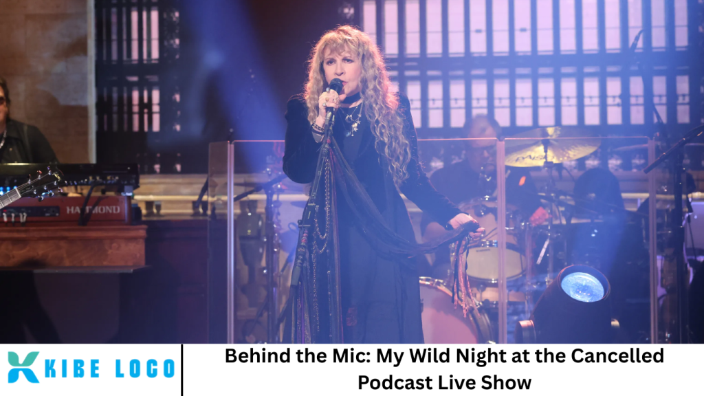 Behind the Mic: My Wild Night at the Cancelled Podcast Live Show